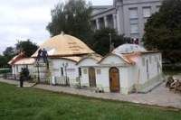 УПЦ (МП) попри заборону продовжує будівництво на Десятинному пагорбі